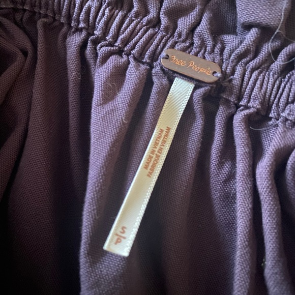 Free People Navy Mini Dress with Pockets - Picture 7 of 7